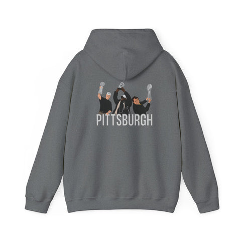 Pittsburgh Champion Coaches - Unisex Heavy Blend™ Hooded Sweatshirt Hoodie - YinzerShop