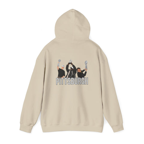 Pittsburgh Champion Coaches - Unisex Heavy Blend™ Hooded Sweatshirt Hoodie - YinzerShop