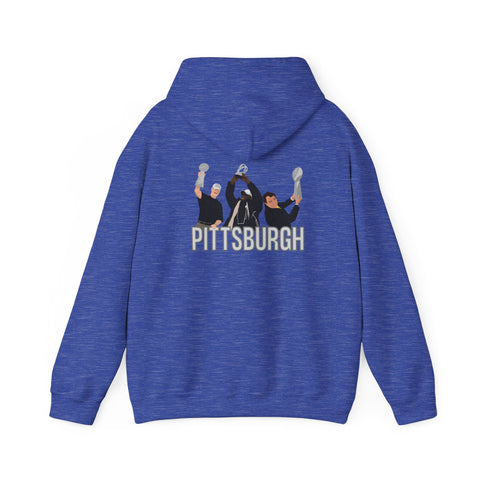 Pittsburgh Champion Coaches - Unisex Heavy Blend™ Hooded Sweatshirt Hoodie - YinzerShop