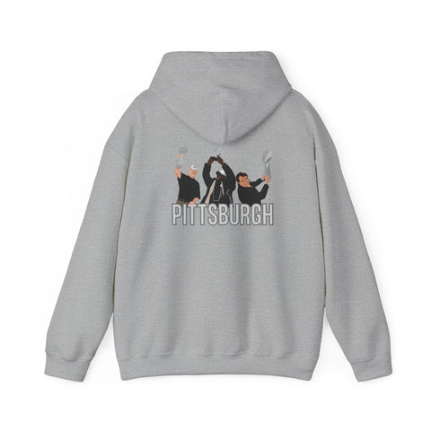 Pittsburgh Champion Coaches - Unisex Heavy Blend™ Hooded Sweatshirt Hoodie - YinzerShop