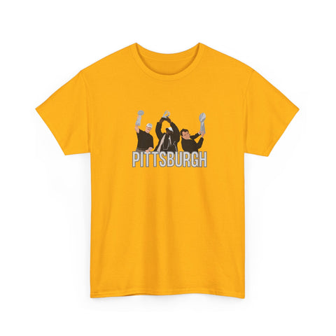 Pittsburgh Champion Coaches - Unisex Heavy Cotton Tee T-Shirt - YinzerShop