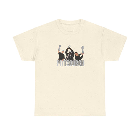 Pittsburgh Champion Coaches - Unisex Heavy Cotton Tee T-Shirt - YinzerShop