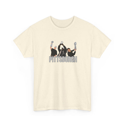 Pittsburgh Champion Coaches - Unisex Heavy Cotton Tee T-Shirt - YinzerShop