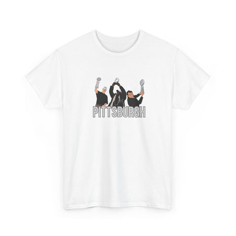 Pittsburgh Champion Coaches - Unisex Heavy Cotton Tee T-Shirt - YinzerShop