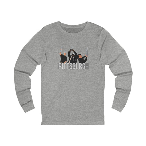 Pittsburgh Champion Coaches - Unisex Long Sleeve Tee Long Sleeve Shirt - YinzerShop