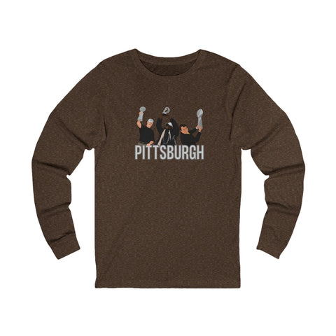 Pittsburgh Champion Coaches - Unisex Long Sleeve Tee Long Sleeve Shirt - YinzerShop