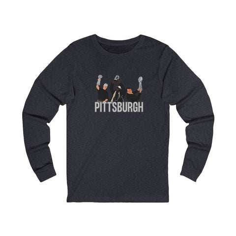 Pittsburgh Champion Coaches - Unisex Long Sleeve Tee Long Sleeve Shirt - YinzerShop