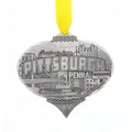 Pittsburgh Christmas Ornament – Handcrafted Steel City Skyline Holiday Decor Gift - YinzerShop