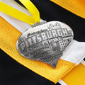 Pittsburgh Christmas Ornament – Handcrafted Steel City Skyline Holiday Decor Gift - YinzerShop