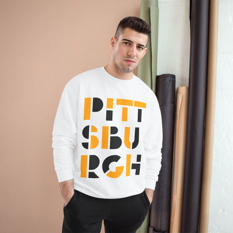 Pittsburgh City Art - Champion Sweatshirt Sweatshirt - YinzerShop