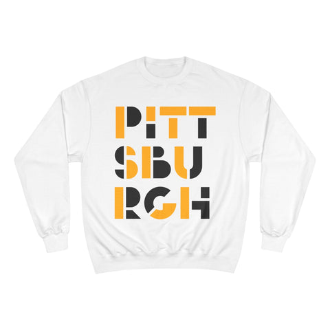 Pittsburgh City Art - Champion Sweatshirt Sweatshirt - YinzerShop