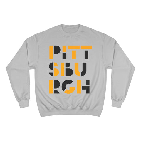 Pittsburgh City Art - Champion Sweatshirt Sweatshirt - YinzerShop