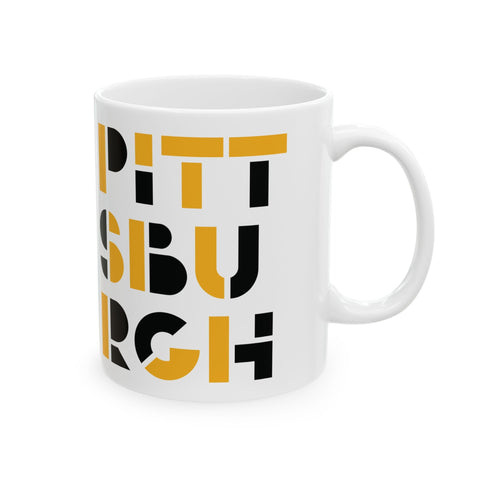 Pittsburgh City Art - Coffee Mugs (11oz, 15oz) Mug - YinzerShop