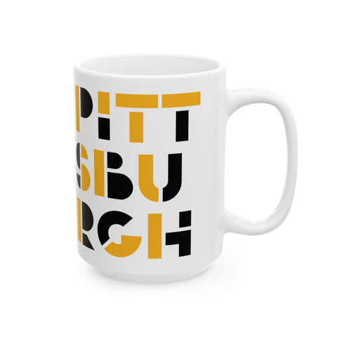 Pittsburgh City Art - Coffee Mugs (11oz, 15oz) Mug - YinzerShop