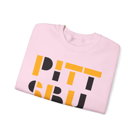 Pittsburgh City Art - Heavy Blend™ Crewneck Sweatshirt Sweatshirt - YinzerShop