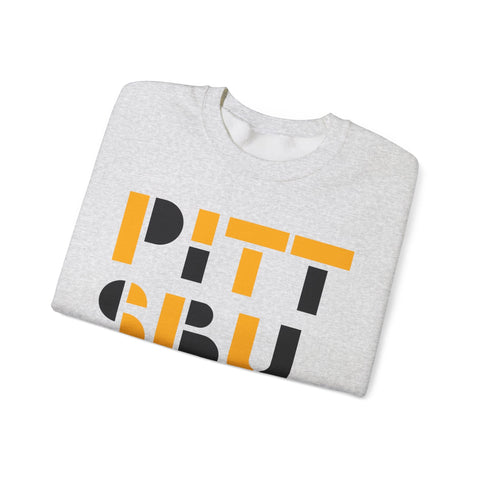 Pittsburgh City Art - Heavy Blend™ Crewneck Sweatshirt Sweatshirt - YinzerShop