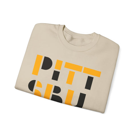 Pittsburgh City Art - Heavy Blend™ Crewneck Sweatshirt Sweatshirt - YinzerShop