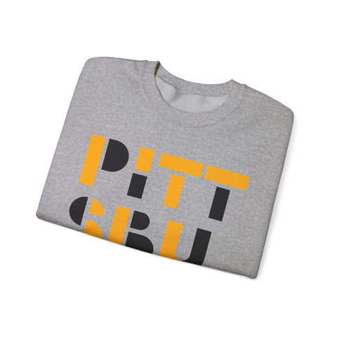 Pittsburgh City Art - Heavy Blend™ Crewneck Sweatshirt Sweatshirt - YinzerShop