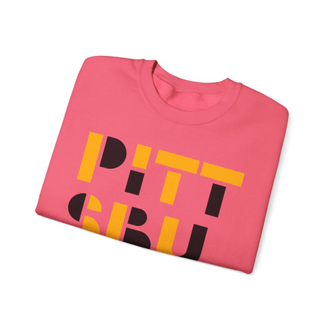 Pittsburgh City Art - Heavy Blend™ Crewneck Sweatshirt Sweatshirt - YinzerShop
