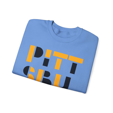 Pittsburgh City Art - Heavy Blend™ Crewneck Sweatshirt Sweatshirt - YinzerShop