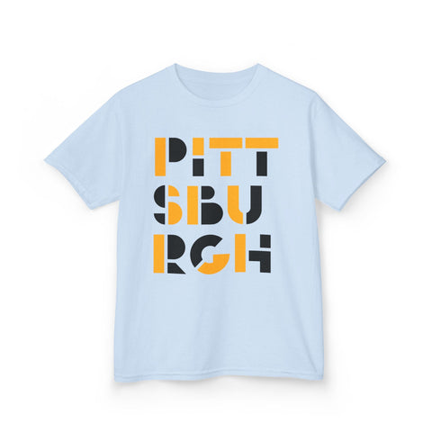 Pittsburgh City Art - Kids Graphic T-Shirt Kids Apparel - YinzerShop