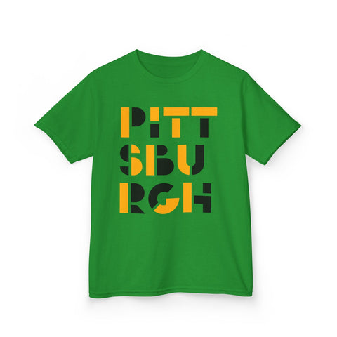 Pittsburgh City Art - Kids Graphic T-Shirt Kids Apparel - YinzerShop