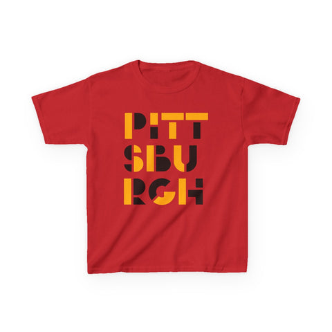 Pittsburgh City Art - Kids Graphic T-Shirt Kids Apparel - YinzerShop
