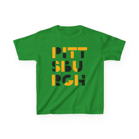 Pittsburgh City Art - Kids Graphic T-Shirt Kids Apparel - YinzerShop