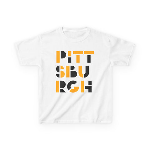 Pittsburgh City Art - Kids Graphic T-Shirt Kids Apparel - YinzerShop
