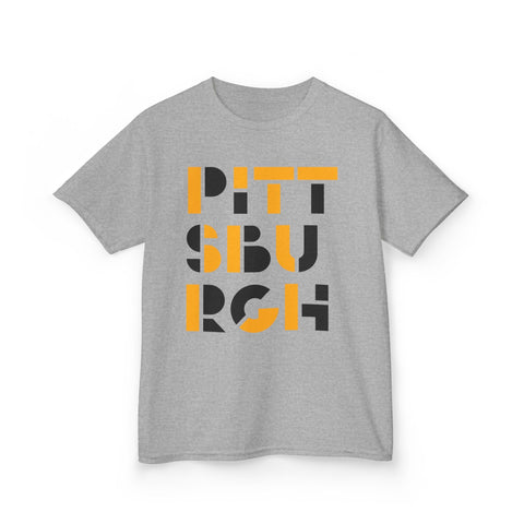 Pittsburgh City Art - Kids Graphic T-Shirt Kids Apparel - YinzerShop