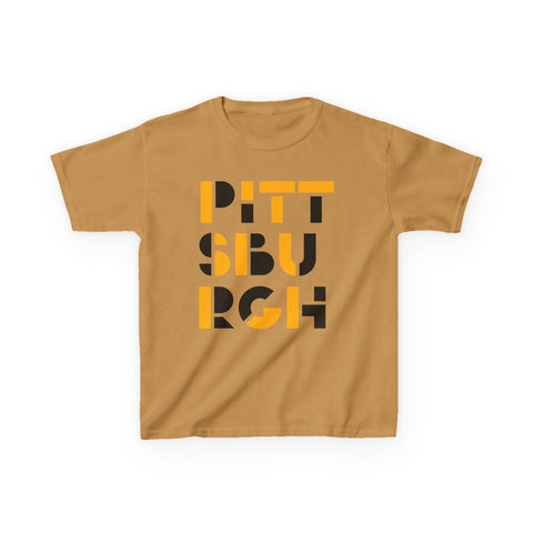 Pittsburgh City Art - Kids Graphic T-Shirt Kids Apparel - YinzerShop