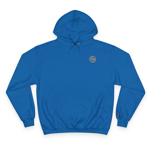 Pittsburgh City Art - Print on back - Champion Hoodie Hoodie - YinzerShop