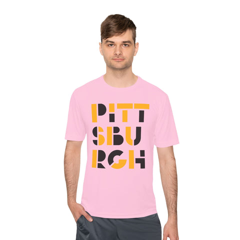 Pittsburgh City Art - Sport-Tek Unisex Moisture Wicking Tee T-Shirt - YinzerShop