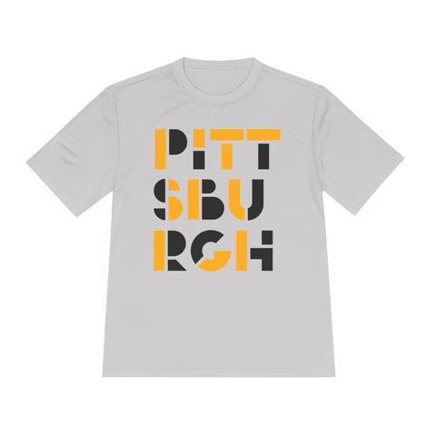 Pittsburgh City Art - Sport-Tek Unisex Moisture Wicking Tee T-Shirt - YinzerShop