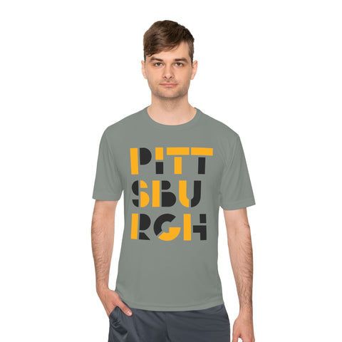 Pittsburgh City Art - Sport-Tek Unisex Moisture Wicking Tee T-Shirt - YinzerShop