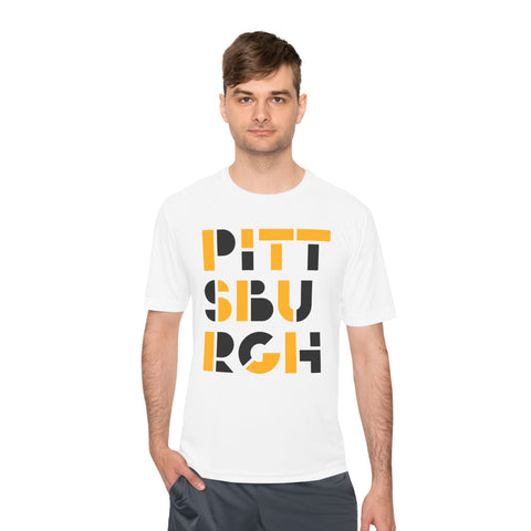 Pittsburgh City Art - Sport-Tek Unisex Moisture Wicking Tee T-Shirt - YinzerShop