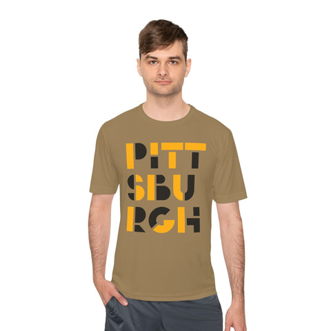 Pittsburgh City Art - Sport-Tek Unisex Moisture Wicking Tee T-Shirt - YinzerShop