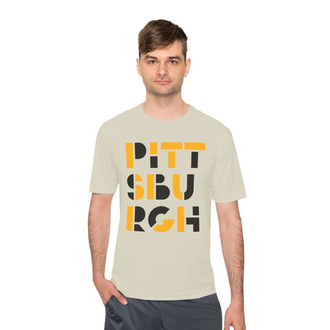 Pittsburgh City Art - Sport-Tek Unisex Moisture Wicking Tee T-Shirt - YinzerShop