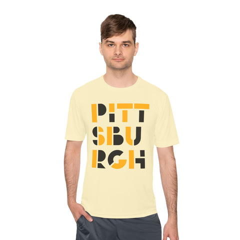 Pittsburgh City Art - Sport-Tek Unisex Moisture Wicking Tee T-Shirt - YinzerShop