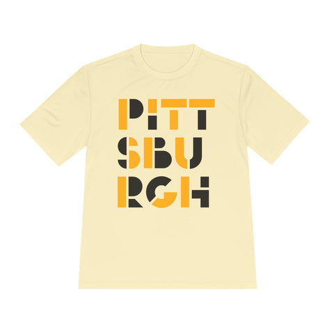 Pittsburgh City Art - Sport-Tek Unisex Moisture Wicking Tee T-Shirt - YinzerShop