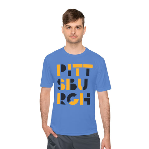 Pittsburgh City Art - Sport-Tek Unisex Moisture Wicking Tee T-Shirt - YinzerShop