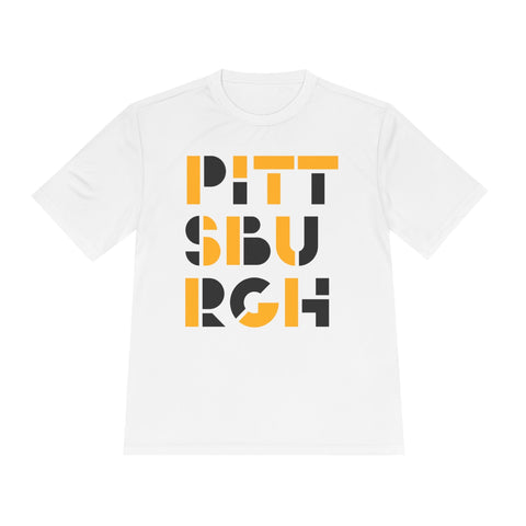 Pittsburgh City Art - Sport-Tek Unisex Moisture Wicking Tee T-Shirt - YinzerShop
