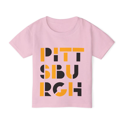 Pittsburgh City Art - Toddler T-Shirt Kids Apparel - YinzerShop