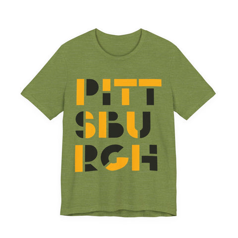 Pittsburgh City Art - Unisex Jersey Short Sleeve Tee T-Shirt - YinzerShop