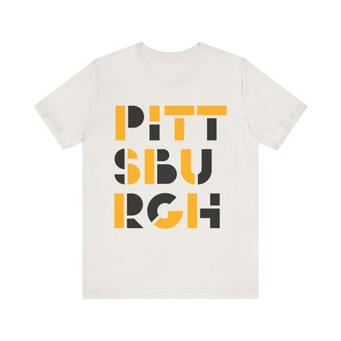 Pittsburgh City Art - Unisex Jersey Short Sleeve Tee T-Shirt - YinzerShop