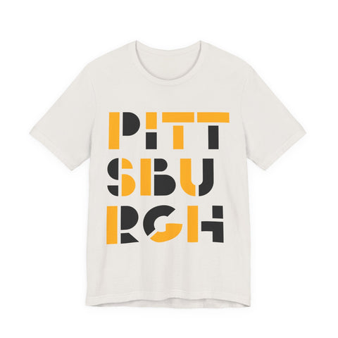 Pittsburgh City Art - Unisex Jersey Short Sleeve Tee T-Shirt - YinzerShop
