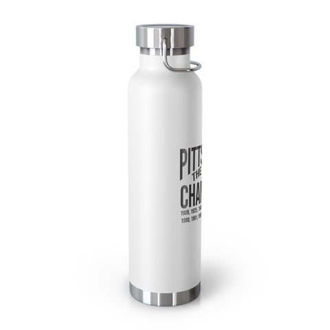 Pittsburgh City of Champions Copper Vacuum Insulated Bottle, 22oz Mug - YinzerShop