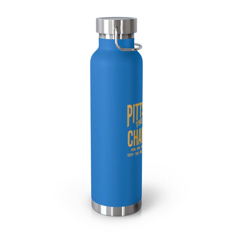 Pittsburgh City of Champions Copper Vacuum Insulated Bottle, 22oz Mug - YinzerShop