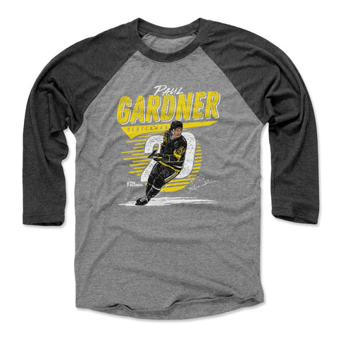 Pittsburgh Comet T-shirt - Raglan Sleeve Crewneck Tee | 500 LEVEL Apparel Men's Baseball T-Shirt - YinzerShop