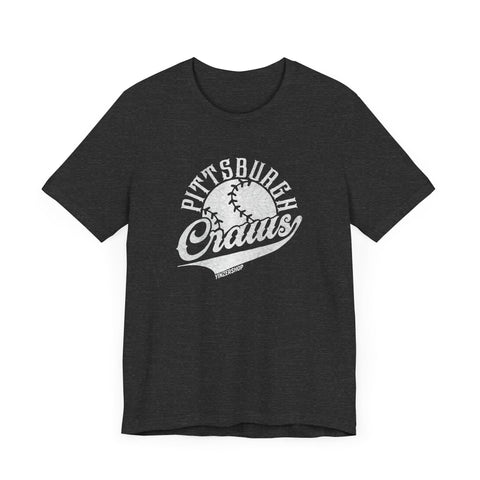 Pittsburgh Craws - Pittsburgh Crawfords - Retro Baseball - Short Sleeve Tee T-Shirt - YinzerShop